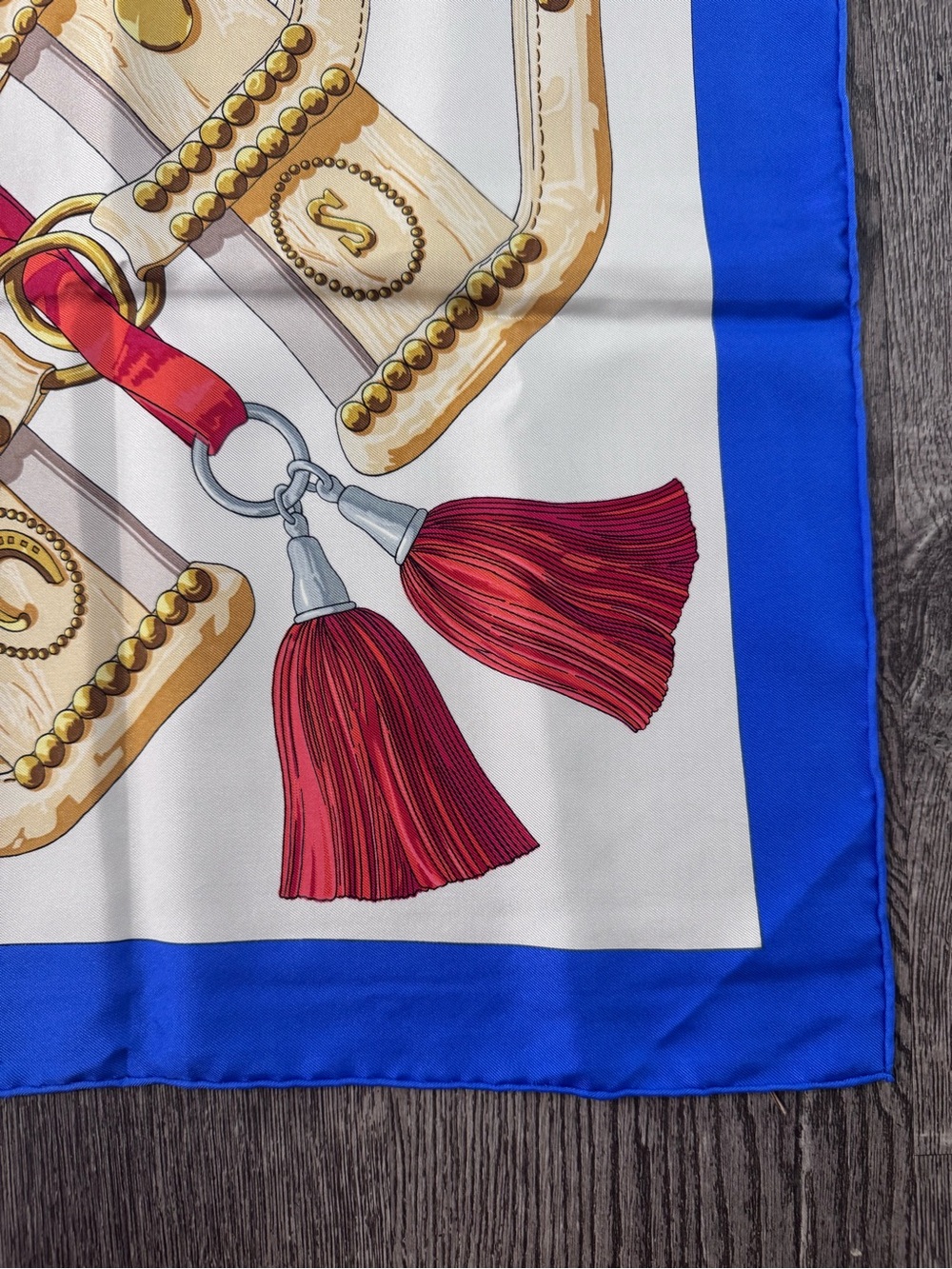 Hermes Aux Champs Carre Silk Scarf - Picture 5 of 8